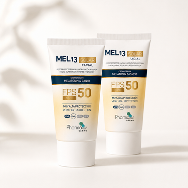Pack SOLAR 3: 2 MEL13 Solar Facial SPF50