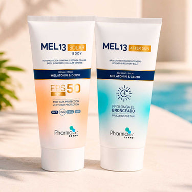 Pack SOLAR 2: MEL13 Solar SPF50 + MEL13 After Sun - MEL13