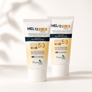 Pack SOLAR 3: 2 MEL13 Solar Facial SPF50 - MEL13